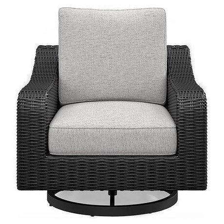 Beachcroft Outdoor Swivel Lounge with Cushion - Furniture World