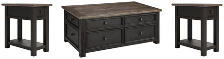 Tyler Creek Occasional Table Set - Furniture World