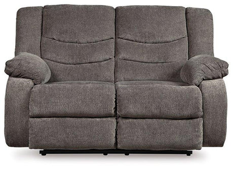 Tulen Reclining Loveseat - Furniture World