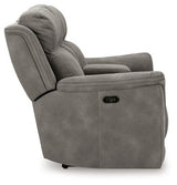 Next-Gen DuraPella Power Reclining Loveseat with Console - Furniture World