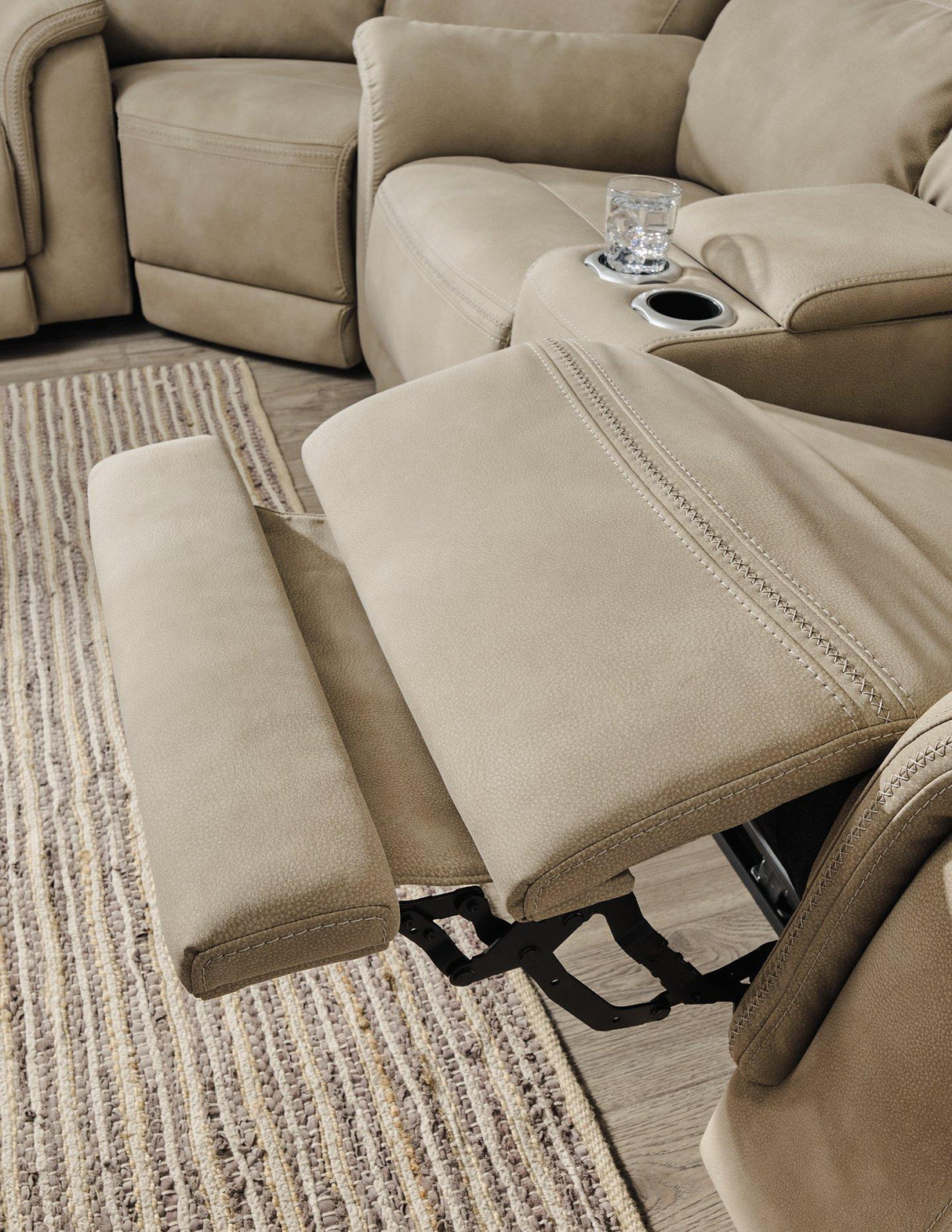 Next-Gen DuraPella Power Reclining Loveseat with Console - Furniture World