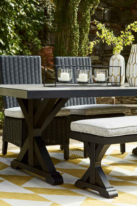 Beachcroft Outdoor Dining Table - Furniture World