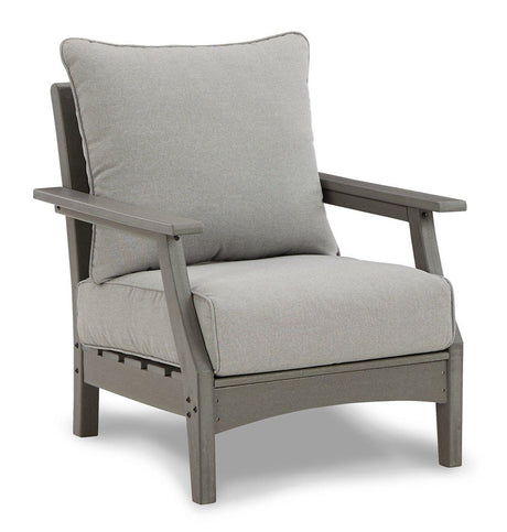 Visola Outdoor Sofa and Loveseat Set - Furniture World