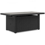 Beachcroft Outdoor Fire Pit Table - Furniture World