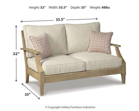 Clare View Outdoor Seating Set - Furniture World