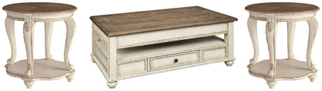 Realyn Occasional Table Set - Furniture World