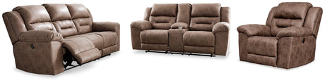 Stoneland Living Room Set - Furniture World