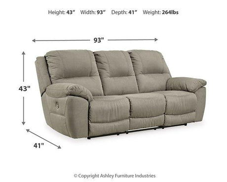 Next-Gen Gaucho Power Reclining Sofa - Furniture World