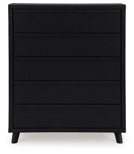 Danziar Wide Chest of Drawers - Furniture World