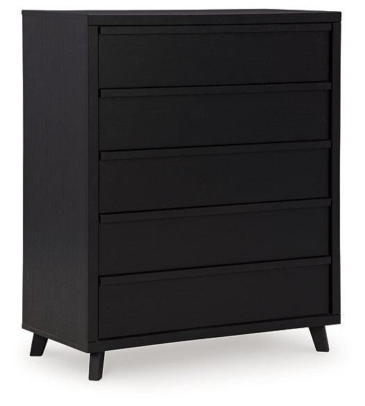 Danziar Wide Chest of Drawers - Furniture World