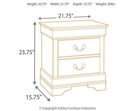 Alisdair Nightstand - Furniture World