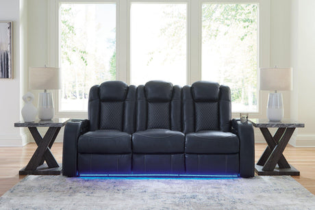 Fyne-Dyme Power Reclining Sofa - Furniture World