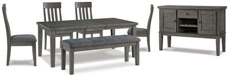 Hallanden Dining Room Set - Furniture World