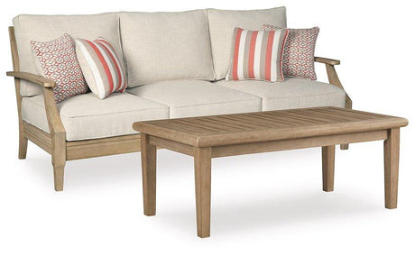 Clare View Outdoor Seating Set - Furniture World