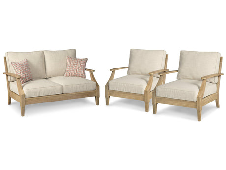 Clare View Outdoor Seating Set - Furniture World