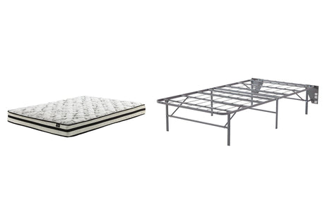 8 Inch Chime Innerspring Mattress Set - Furniture World