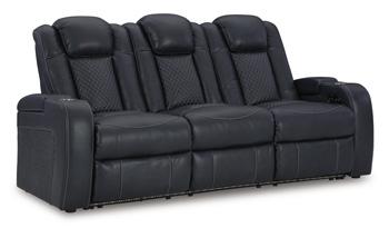Fyne-Dyme Power Reclining Sofa - Furniture World