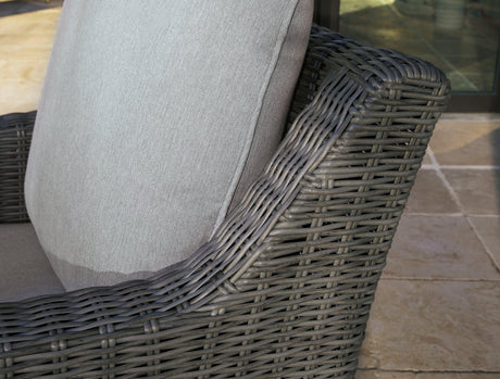 Elite Park Outdoor Swivel Lounge with Cushion - Furniture World