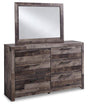 Derekson Dresser and Mirror - Furniture World