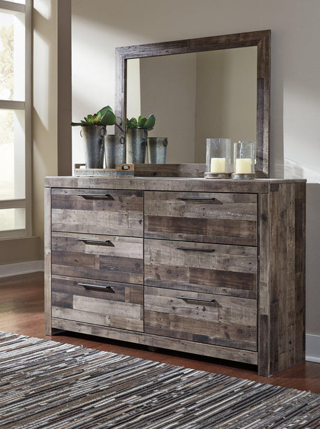 Derekson Dresser and Mirror - Furniture World