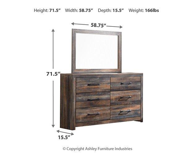 Drystan Dresser and Mirror - Furniture World