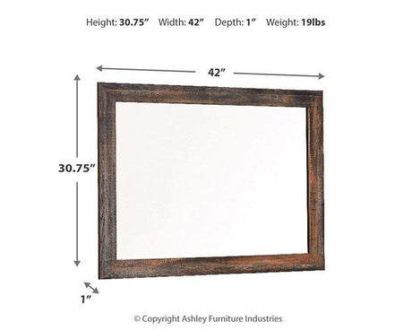 Drystan Bedroom Mirror - Furniture World