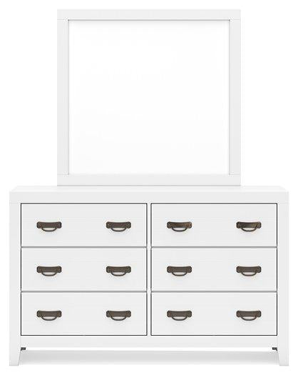 Binterglen Dresser and Mirror - Furniture World