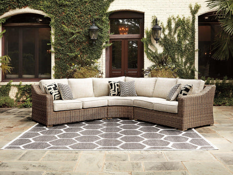Beachcroft Outdoor Seating Set - Furniture World