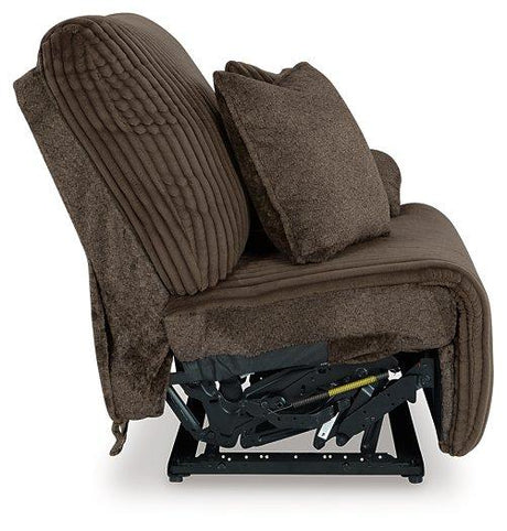 Top Tier Reclining Sectional with Chaise - Furniture World