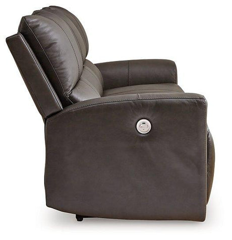 Boxmere Power Reclining Sofa - Furniture World