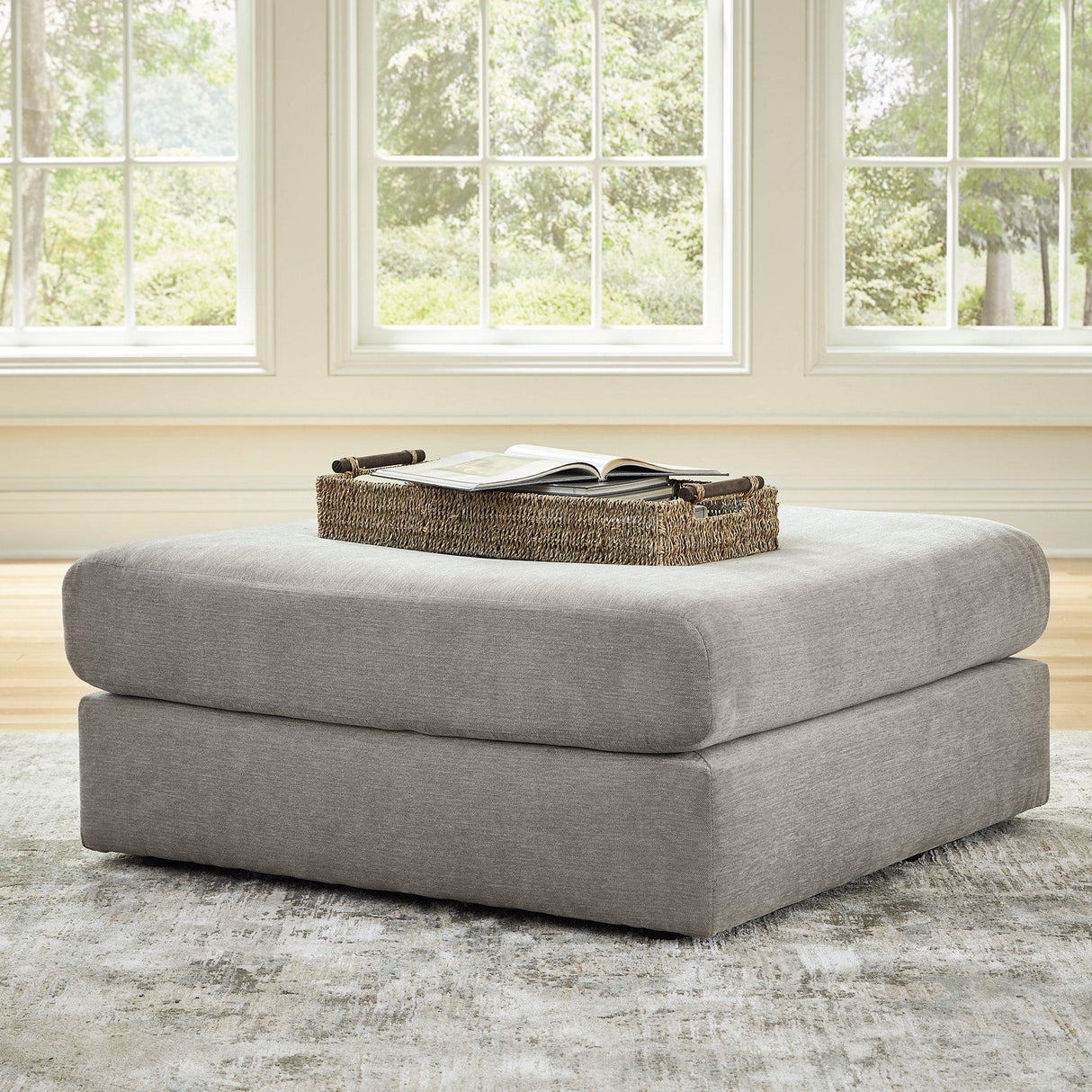 Avaliyah Oversized Accent Ottoman - Furniture World