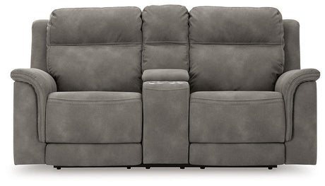 Next-Gen DuraPella Power Reclining Loveseat with Console - Furniture World