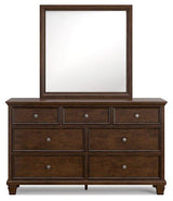 Danabrin Dresser and Mirror - Furniture World