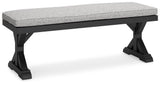 Beachcroft Outdoor Bench with Cushion - Furniture World