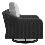Beachcroft Outdoor Swivel Lounge with Cushion - Furniture World