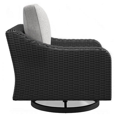 Beachcroft Outdoor Swivel Lounge with Cushion - Furniture World