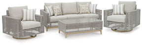 Seton Creek Outdoor Upholstery Set - Furniture World