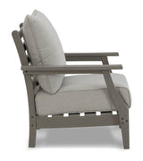 Visola Outdoor Sofa and Loveseat Set - Furniture World
