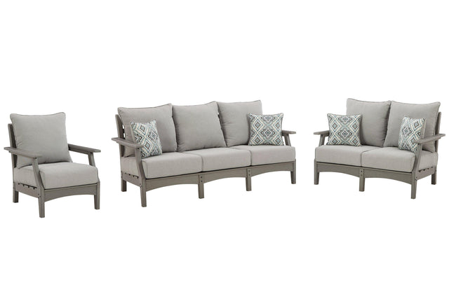Visola Outdoor Seating Set - Furniture World