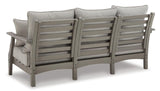Visola Outdoor Sofa and Loveseat Set - Furniture World