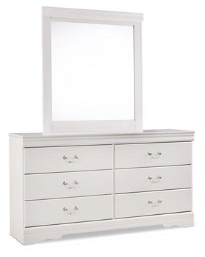 Anarasia Dresser and Mirror - Furniture World