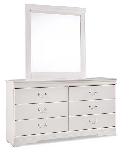 Anarasia Dresser and Mirror - Furniture World