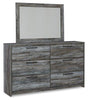 Baystorm Dresser and Mirror - Furniture World