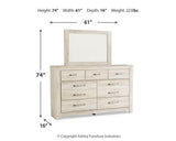 Bellaby Dresser and Mirror - Furniture World