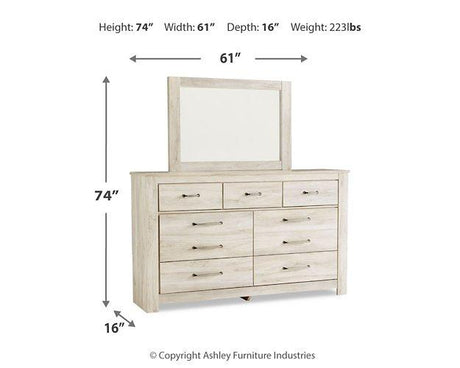 Bellaby Dresser and Mirror - Furniture World
