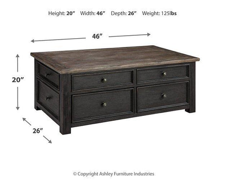 Tyler Creek Occasional Table Set - Furniture World