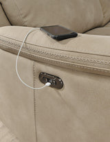 Next-Gen DuraPella Power Reclining Loveseat with Console - Furniture World