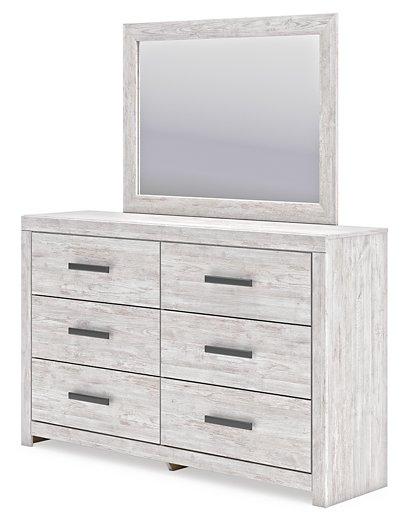 Cayboni Dresser and Mirror - Furniture World