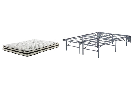 8 Inch Chime Innerspring Mattress Set - Furniture World