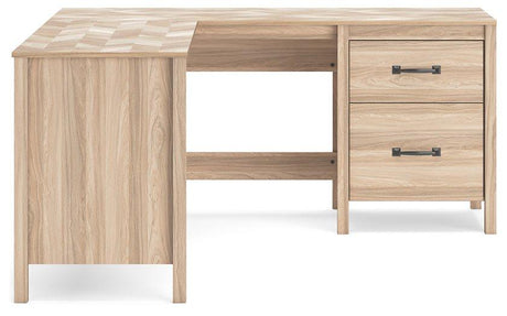 Battelle 60" Home Office Desk with Return - Furniture World